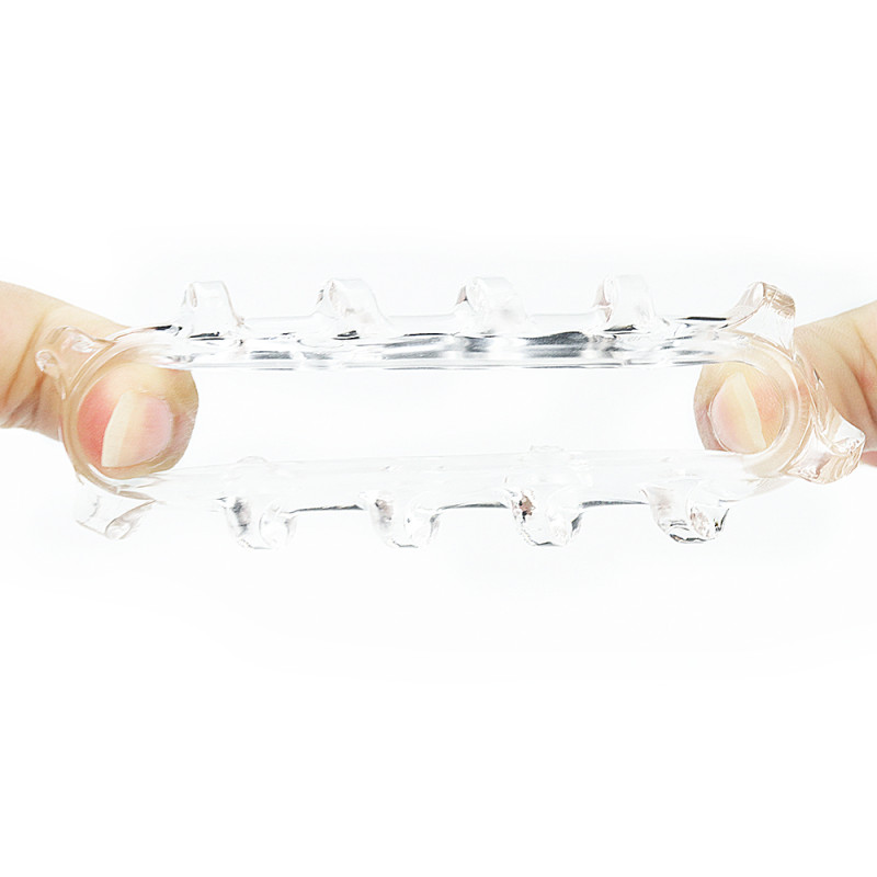 Эрекционное кольцо LoveToy Power Plus Cockring 3 Прозрачное