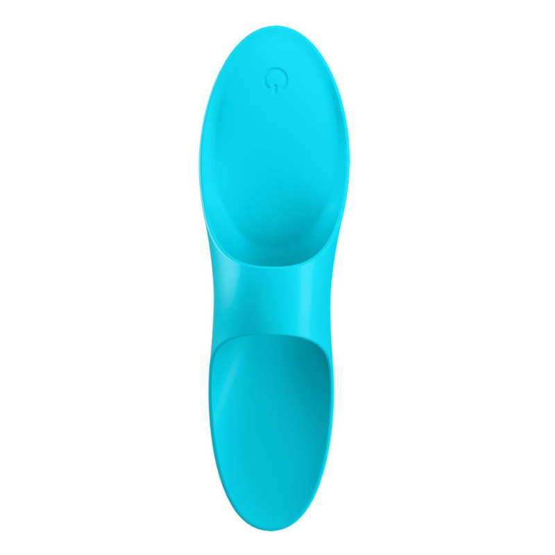 Вібратор на палець Satisfyer Teaser Блакитний Вібратор на палець Satisfyer Teaser Блакитний