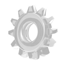 Эрекционное кольцо LoveToy Power Plus Cockring 3 Прозрачное