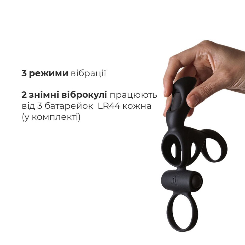 Эрекционное кольцо Adrien Lastic Spartacus R с вибрацией Эрекционное кольцо Adrien Lastic Spartacus R с вибрацией