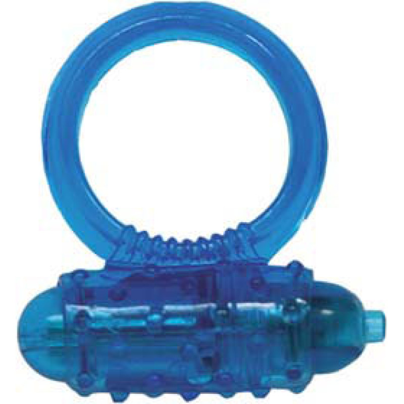 Ерекційне кільце Seven Creations Silicone Soft Cock-Ring Синє Ерекційне кільце Seven Creations Silicone Soft Cock-Ring Синє