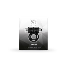 Эрекционное кольцо с вибропулей So Divine Thriller 2 in 1
