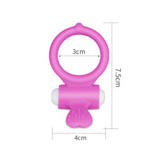 Эрекционное кольцо LoveToy Power Clit Cockring LVTOY172