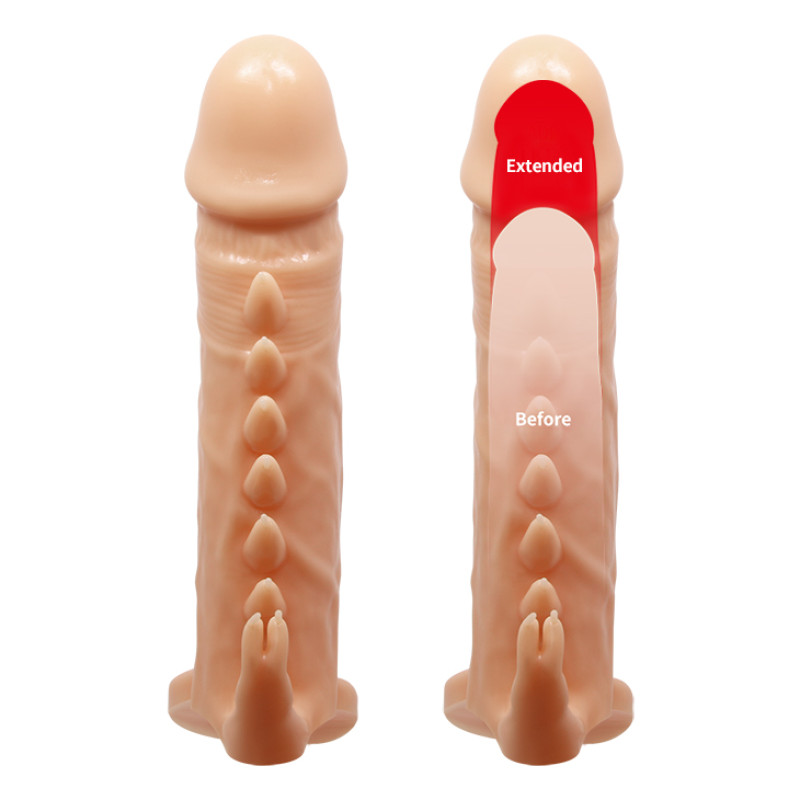 Насадка на член Pretty Love Emmitt Penis Sleeve Flesh Насадка на член Pretty Love Emmitt Penis Sleeve Flesh