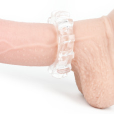 Эрекционное кольцо LoveToy Power Plus Cockring 3 Прозрачное
