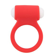 Эрекционное кольцо Dreamtoys LIT-UP SILICONE STIMU RING 3 Красное