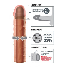 Насадка-удлинитель для пениса Pipedream Fantasy X-tensions Perfect Extension 5,1 см