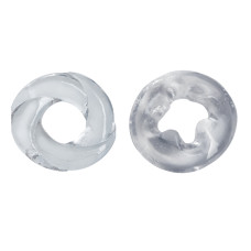 Эрекционные кольца Topco Sales Adam Male Toys™ Cock N Load Cock Rings Прозрачные