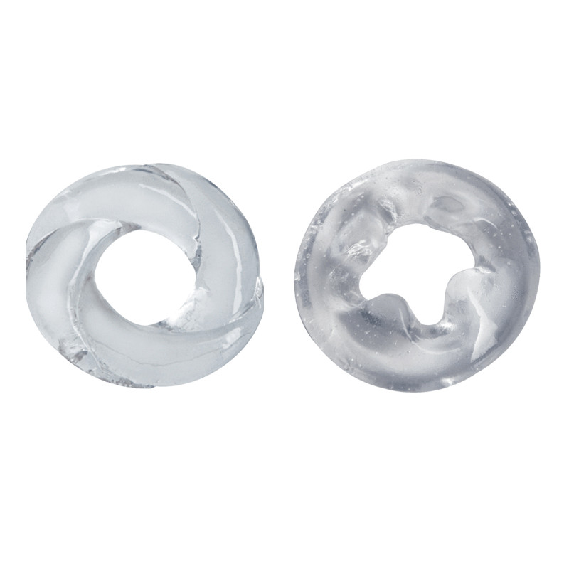 Эрекционные кольца Topco Sales Adam Male Toys™ Cock N Load Cock Rings Прозрачные