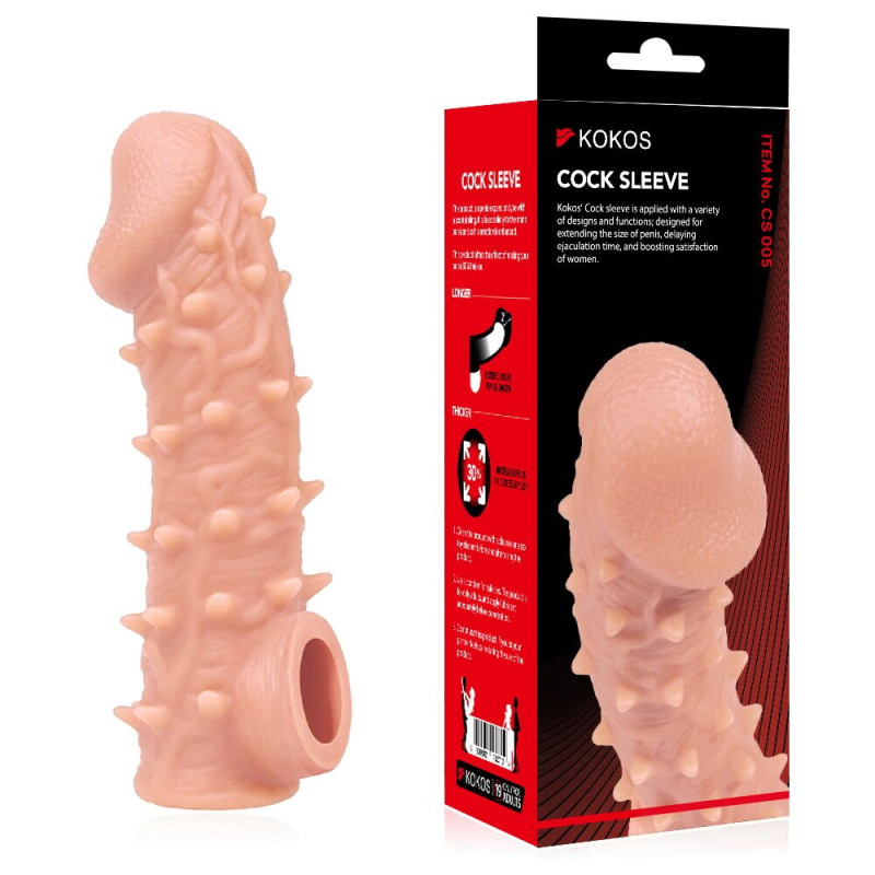 Насадка на член Kokos Cock Sleeve CS 005 M Насадка на член Kokos Cock Sleeve CS 005 M