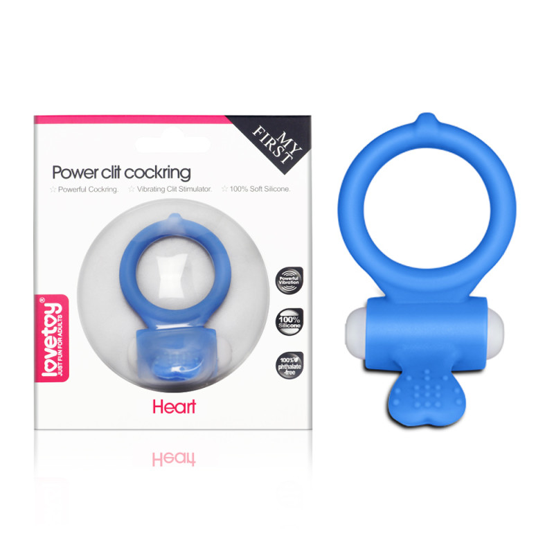 Эрекционное кольцо LoveToy Power Clit Cockring LVTOY173