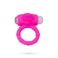 Эрекционное кольцо Toyfa A-TOYS 769001 Penis Vibroring Розовое