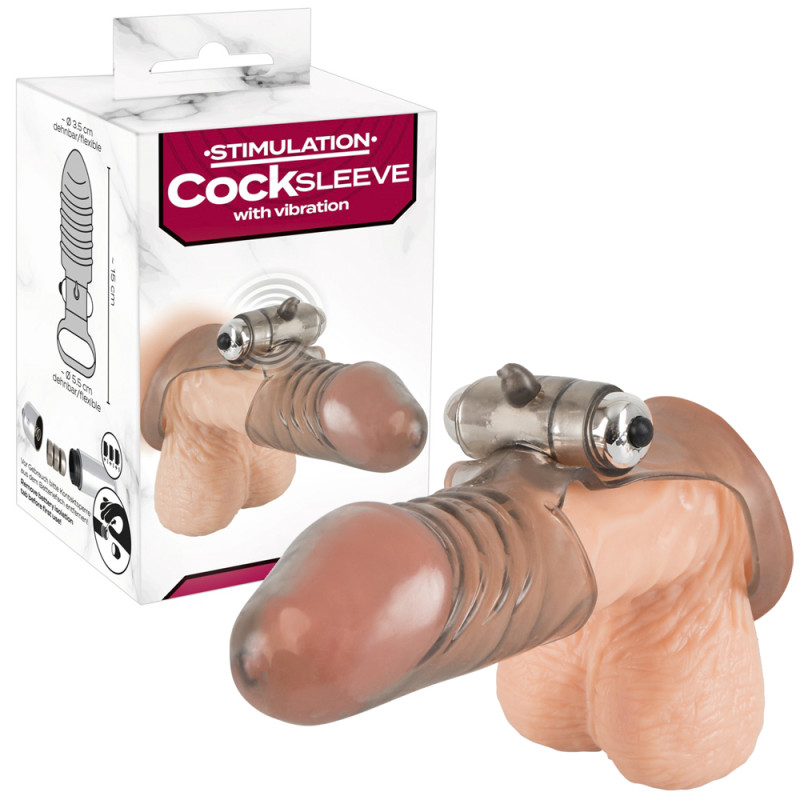 Вібронасадка на член You2Toys Cock Sleeve With Vibration Вібронасадка на член You2Toys Cock Sleeve With Vibration