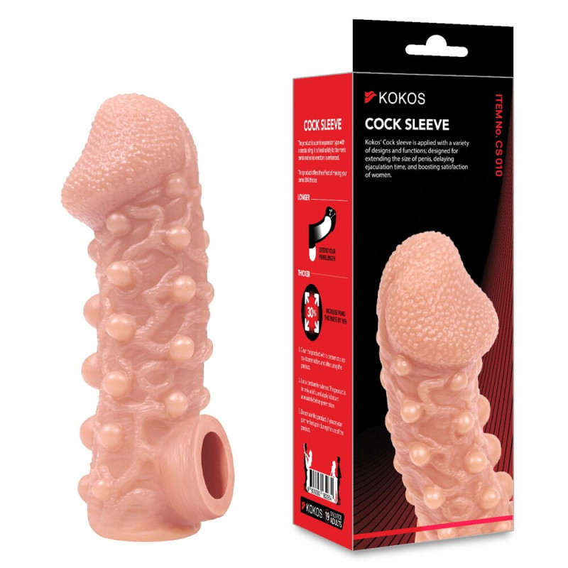 Насадка на член Kokos Cock Sleeve CS 010 M Насадка на член Kokos Cock Sleeve CS 010 M