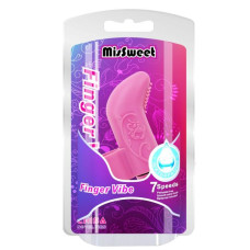 Вибромассажер на палец Chisa MisSweet Finger Vibe Розовый