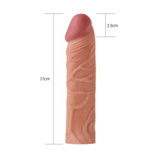 Удлиняющая насадка на пенис LoveToy Pleasure Extender 1 extension Sleeve Flesh