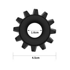 Эрекционное кольцо LoveToy Power Plus Cockring 3 Черное