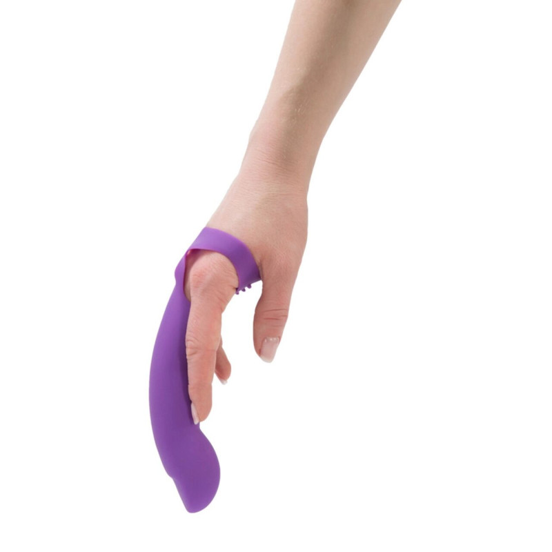 Насадка на палец Simple&True Extra Touch Finger Dong Фиолетовая Насадка на палец Simple&True Extra Touch Finger Dong Фиолетовая