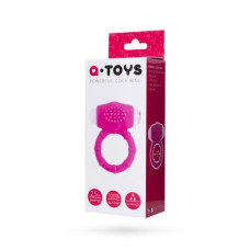 Эрекционное кольцо Toyfa A-TOYS 769001 Penis Vibroring Розовое