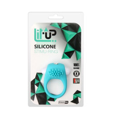 Ерекційне кільце Dreamtoys Lit-Up Silicone Stimu Ring 5 Синє