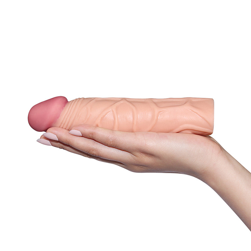 Удлиняющая насадка на пенис LoveToy Pleasure Extender 1 extension Sleeve Flesh