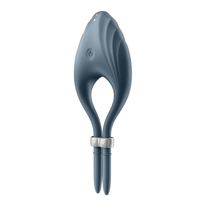 Эрекционное виброкольцо-лассо Satisfyer Duelist Dark Blue, 10 режимов, мощный мотор Эрекционное виброкольцо-лассо Satisfyer Duelist Dark Blue, 10 режимов, мощный мотор