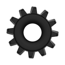 Эрекционное кольцо LoveToy Power Plus Cockring 3 Черное
