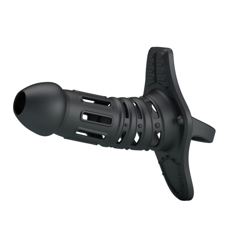 Насадка на пеніс LyBaile Pretty Love Hercules Penis Sleeve Чорні Насадка на пеніс LyBaile Pretty Love Hercules Penis Sleeve Чорні