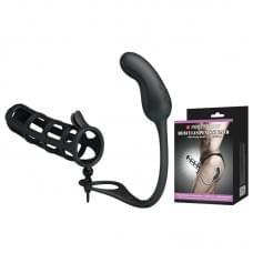 Насадка на член Pretty Love Hercules Penis Sheath Чорна BI0556