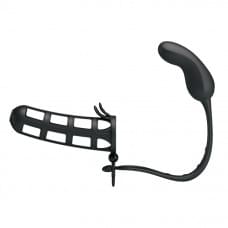 Насадка на член Pretty Love Hercules Penis Sheath Чорна BI0556