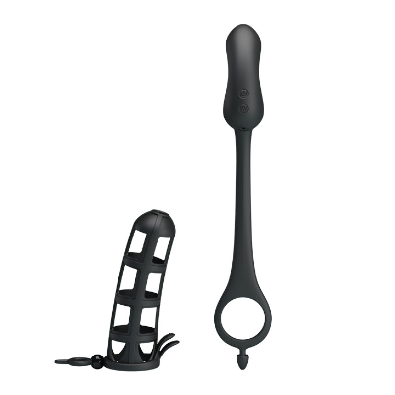 Насадка на член Pretty Love Hercules Penis Sheath Черная BI0556 Насадка на член Pretty Love Hercules Penis Sheath Черная BI0556