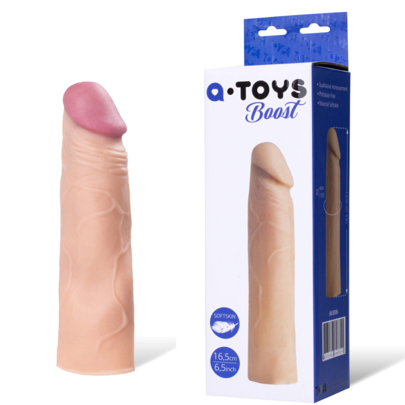 Насадка на член Toyfa A-TOYS 863006 Sleeve Насадка на член Toyfa A-TOYS 863006 Sleeve