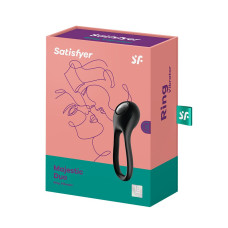 Эрекционное кольцо с вибрацией Satisfyer Majestic Duo для члена и мошонки