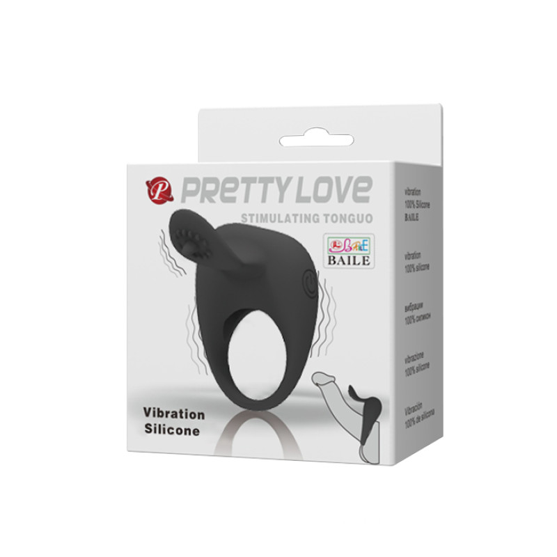 Ерекційне кільце Pretty Love Stimulating Tonguo Ерекційне кільце Pretty Love Stimulating Tonguo