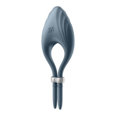 Эрекционное виброкольцо-лассо Satisfyer Duelist Dark Blue, 10 режимов, мощный мотор