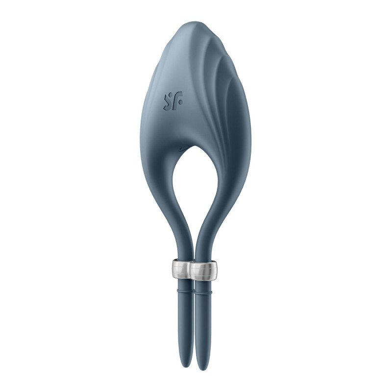 Эрекционное виброкольцо-лассо Satisfyer Duelist Dark Blue, 10 режимов, мощный мотор Эрекционное виброкольцо-лассо Satisfyer Duelist Dark Blue, 10 режимов, мощный мотор