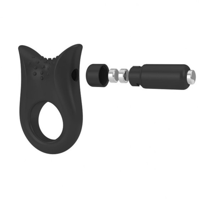 Вибрирующее кольцо OVO B2 Черное