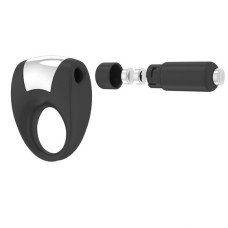Вибрирующее кольцо OVO B8 Черное