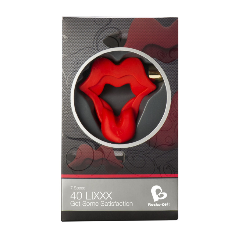 Эрекционное кольцо Rocks Off 40 Lixxx Красное