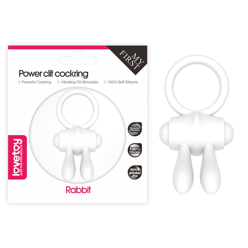 Ерекційне кільце LoveToy Power Clit Cockring LVTOY174 Ерекційне кільце LoveToy Power Clit Cockring LVTOY174