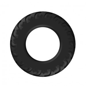 Эрекционное кольцо LyBaile TITAN cock ring Черное BI0301