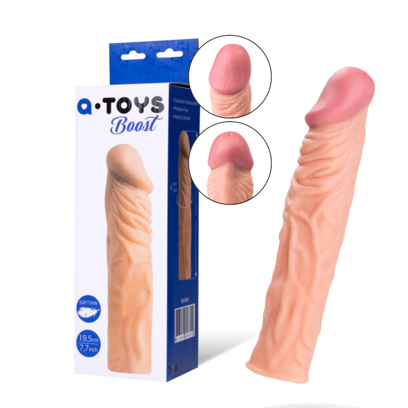 Насадка на член Toyfa Sleeve Softskin Насадка на член Toyfa Sleeve Softskin