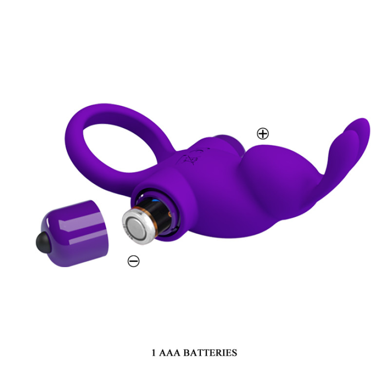 Ерекційне кільце Pretty Love Vibrant Penis Ring I Purple Ерекційне кільце Pretty Love Vibrant Penis Ring I Purple