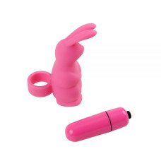Вибромассажер на палец Chisa Sweeiie Rabbit Розовый