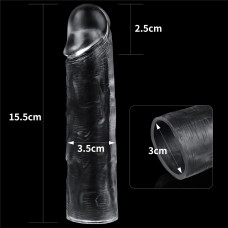 Насадка LoveToy Flawless Clear Penis Sleeve Add 1 Clear 651
