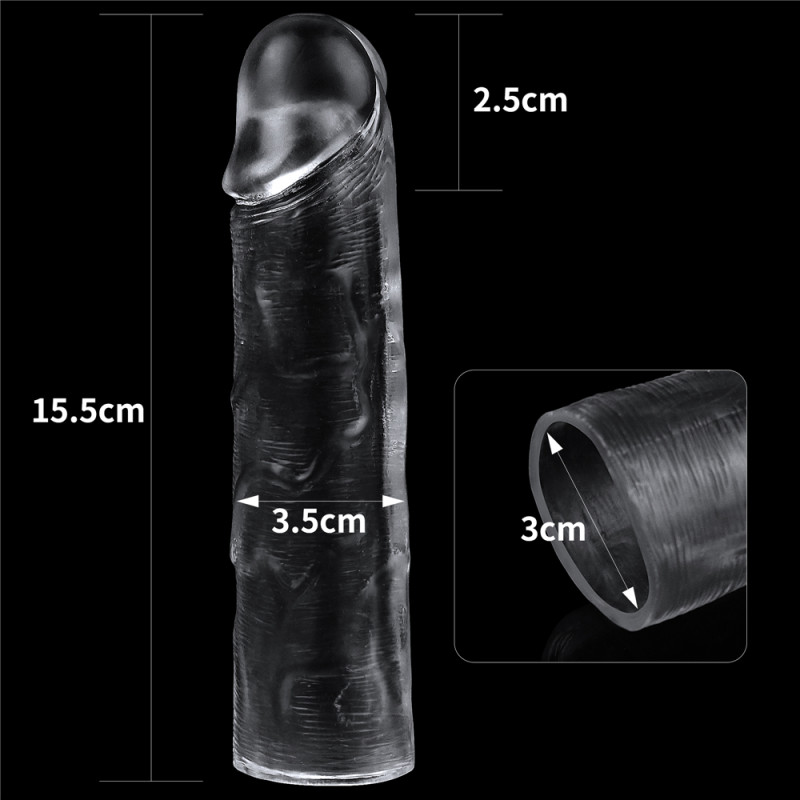 Насадка LoveToy Flawless Clear Penis Sleeve Add 1 Clear 651 Насадка LoveToy Flawless Clear Penis Sleeve Add 1 Clear 651