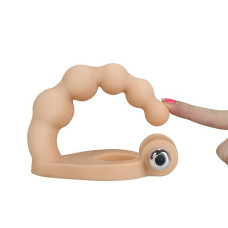 Насадка для двойного проникновения LoveToy The Ultra Soft Bead 6.5