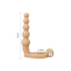 Насадка для двойного проникновения LoveToy The Ultra Soft Bead 6.5