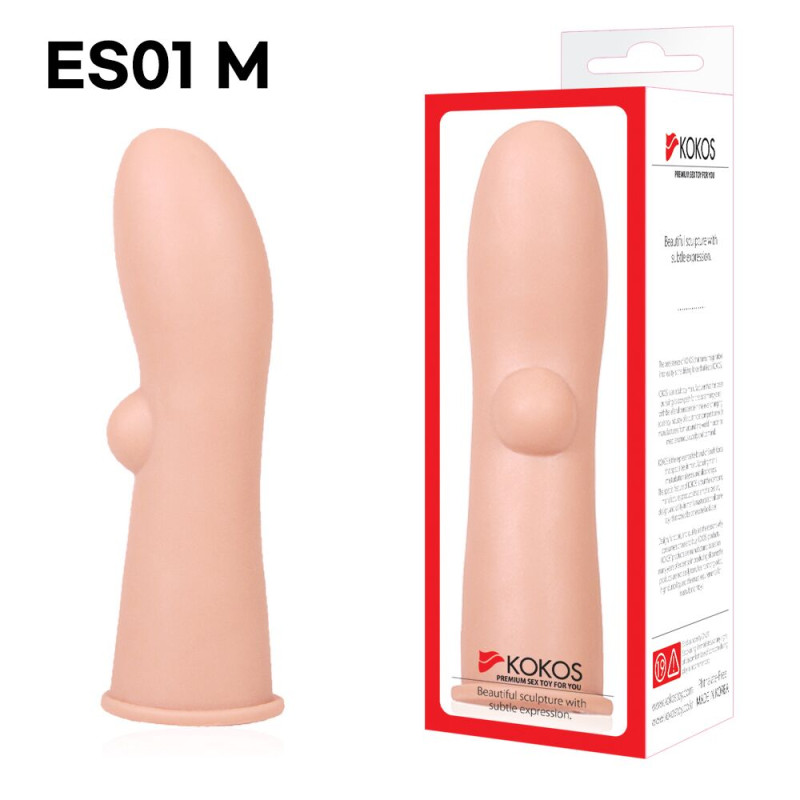 Насадка на член Kokos Extreme Sleeve ES.01 размер M Насадка на член Kokos Extreme Sleeve ES.01 размер M