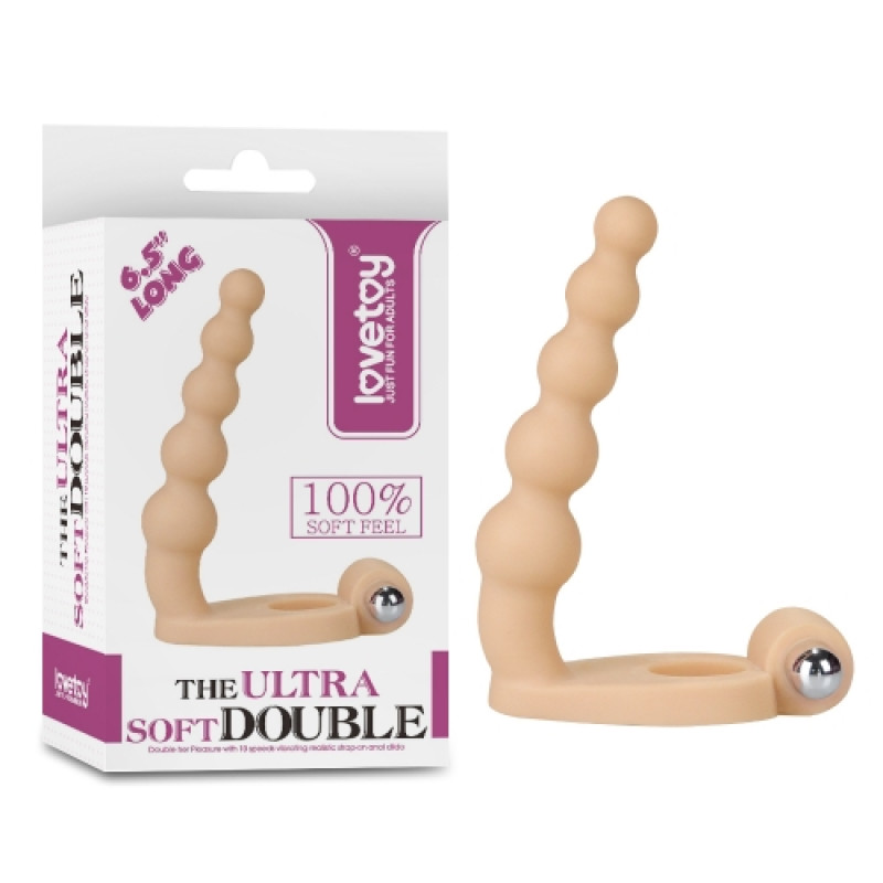 Насадка для подвійного проникнення LoveToy The Ultra Soft Bead 6.5 Насадка для подвійного проникнення LoveToy The Ultra Soft Bead 6.5